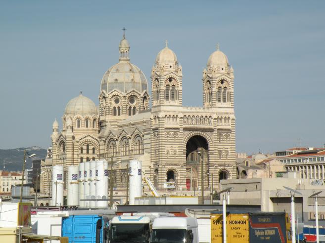  cathédrale, vue du port